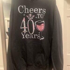 Cheers to 40 years hoodie